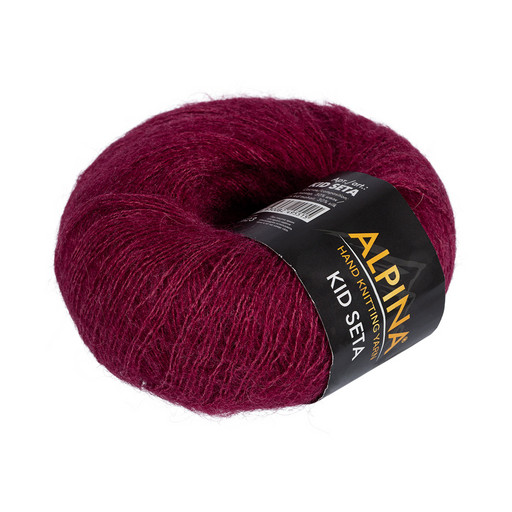 Пряжа ALPINA "KID SETA" 70% кид мохер, 30% шелк 4 шт. х 25 г 225 м ± 5 м