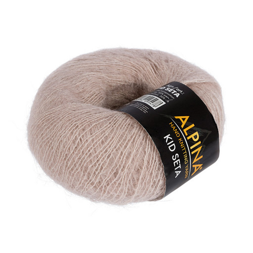 Пряжа ALPINA "KID SETA" 70% кид мохер, 30% шелк 4 шт. х 25 г 225 м ± 5 м