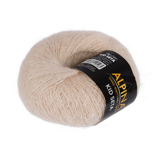 Пряжа ALPINA "KID SETA" 70% кид мохер, 30% шелк 4 шт. х 25 г 225 м ± 5 м