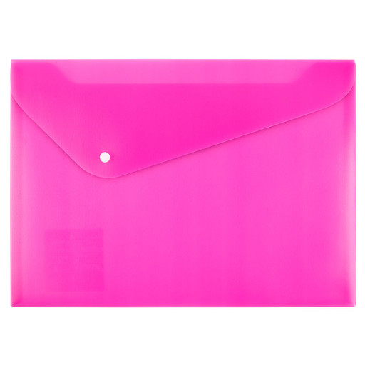 "Expert Complete" Trend NEON Папка-конверт с кнопкой A4 180 мкм волокно 20 шт. розовый EC211130013