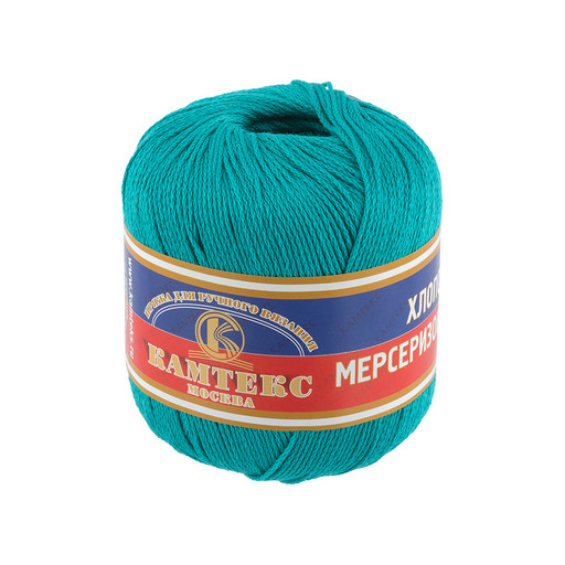 Пряжа Камтекс КТ "Хлопок мерсериз" 100% хлопок 10 шт. х 50 г 200 м