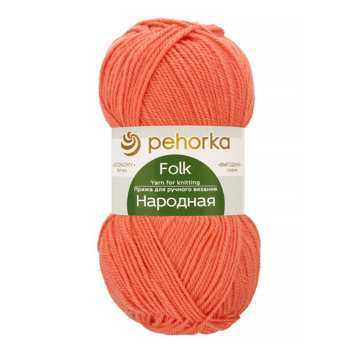 Пряжа Пехорская ПТ "Народная" Шерсть-30%, Акрил-70% 5 шт. х 100 г 220 м ± 13 м