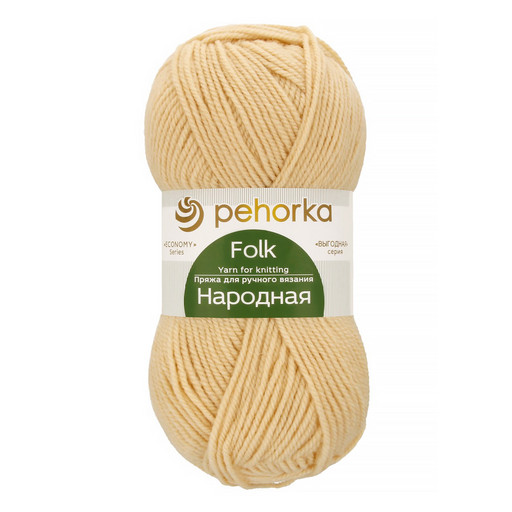 Пряжа Пехорская ПТ "Народная" Шерсть-30%, Акрил-70% 5 шт. х 100 г 220 м ± 13 м