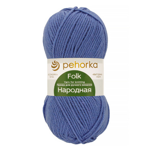 Пряжа Пехорская ПТ "Народная" Шерсть-30%, Акрил-70% 5 шт. х 100 г 220 м ± 13 м