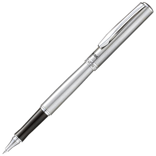 "Pentel" Ручка роллер, гелевый синий стержень 0,7 мм, в подарочном футляре K600-LR7CEBSET цвет чернил: синий