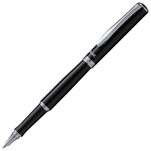 "Pentel" Ручка роллер, гелевый синий стержень 0,7 мм, в подарочном футляре K611A-LR7CEBSET цвет чернил: синий