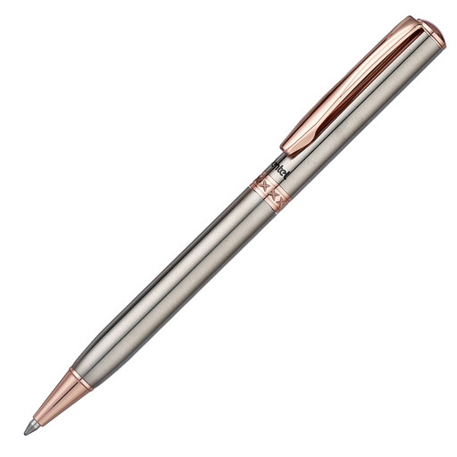 "Pentel" Ручка шариковая, 0.8 мм, в подарочном футляре B810PG-CEBSET цвет чернил: синий