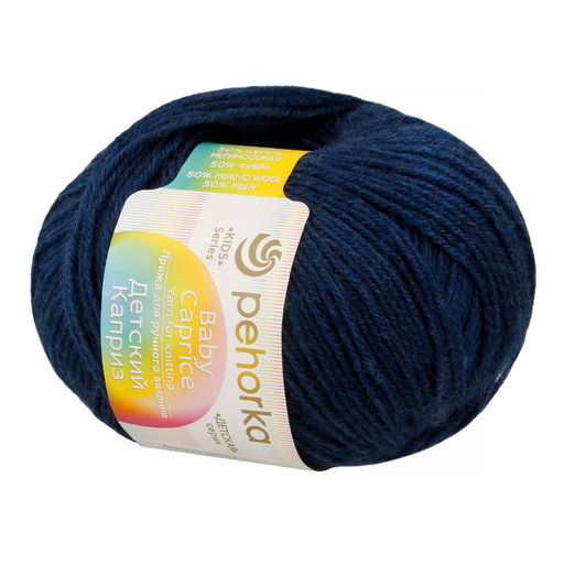 Пряжа Пехорская ПТ "Детский каприз" 50% мериносовая шерсть, 50% микрофибра 10 шт. х 50 г 225 м