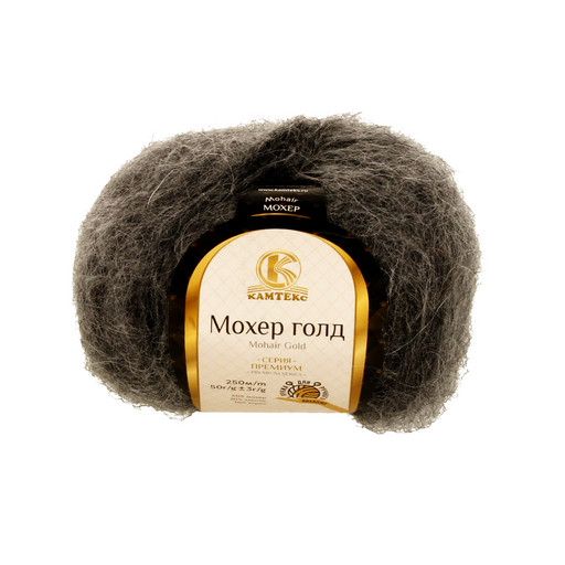 Пряжа Камтекс КТ "Мохер Голд" 60% мохер, 20% хлопок, 20% акрил 10 шт. х 50 г 250 м