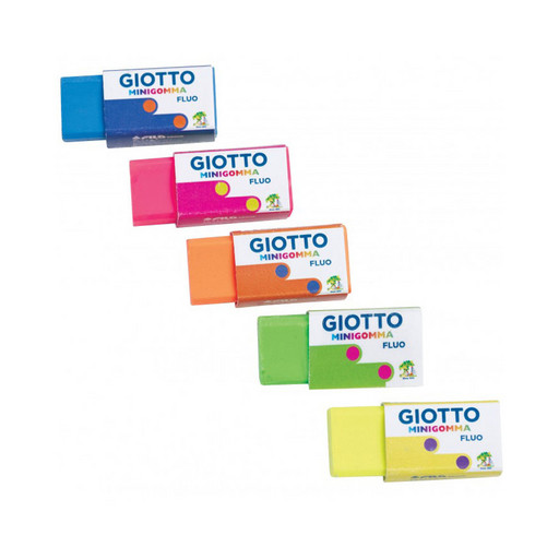 "Giotto" Ластик флуоресцентный 3,8х1,5х1,6 см 120 шт. F232700