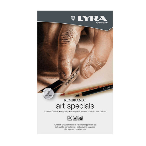 "LYRA" Набор художественных карандашей REMBRANDT ART SPECIALS SET 12 пред. ( в металлической упаковке ) L2051120