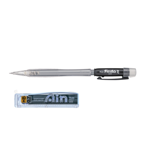"Pentel" Набор Карандаш автоматический Fiesta   0.7 мм . Грифели для карандашей автоматических  40 грифелей  в тубе 0.7 мм PAX107HB