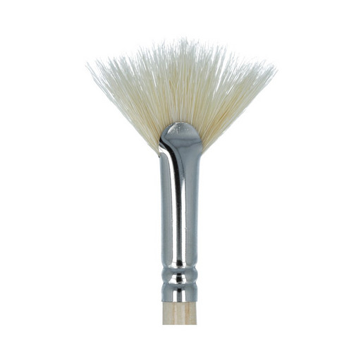 Кисть щетина "Mr.Painter" BBW 132-08 веерная 5 шт короткая ручка №08
