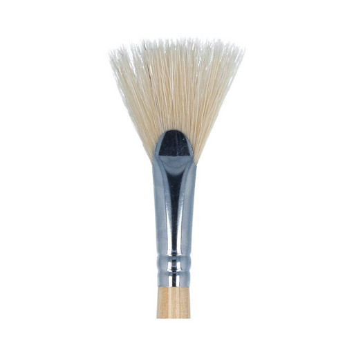 Кисть щетина "Mr.Painter" BBW 132-16 веерная 5 шт короткая ручка №16