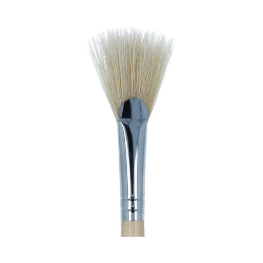Кисть щетина "Mr.Painter" BBW 132-12 веерная 5 шт короткая ручка №12