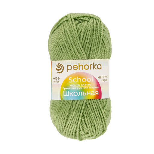 Пряжа Пехорская ПТ "Школьная" 100% акрил 5 шт. х 50 г 150 м