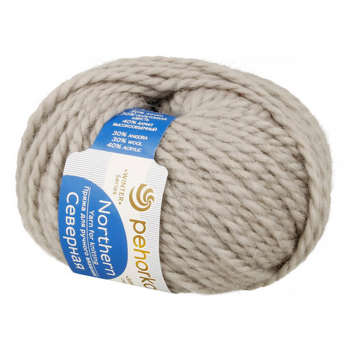 Пряжа Пехорская ПТ "Северная" 40% акрил, 30% ангора, 30% полутонкая шерсть 10 шт. х 50 г 50 м ± 3 м