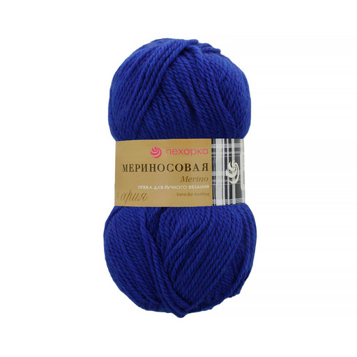 Пряжа Пехорская ПТ "Мериносовая" 50% мериносовая шерсть, 50% акрил 10 шт. х 100 г 200 м ± 12 м