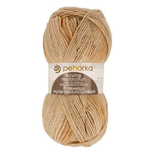 Пряжа Пехорская ПТ "Ровница "Мультиколоровая" 50% шерсть, 50% акрил 5 шт. х 200 г 400 м ± 24 м