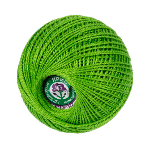 Пряжа СПБ "Ирис" 100% мерсеризованный хлопок 20 шт. х 25 г 150 м