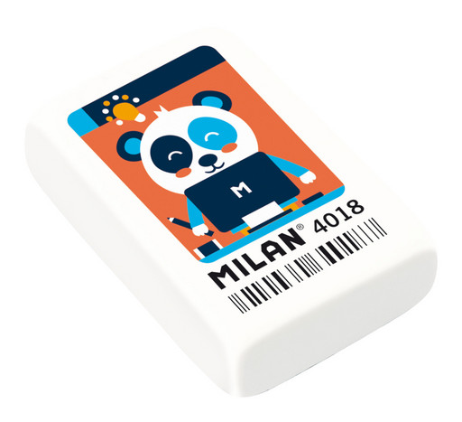 "Milan" Ластик с рисунком 4018 5.2х3.5х1.3 см 18 шт. CMM4018 "Звери"
