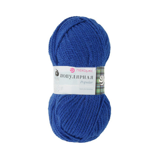 Пряжа Пехорская ПТ "Популярная" 50% шерсть, 50% акрил 10 шт. х 100 г 133 м ± 8 м