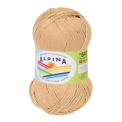 Пряжа ALPINA "SATI" 100% мерсеризованный хлопок 10 шт. х 50 г 170 м ± 10 м
