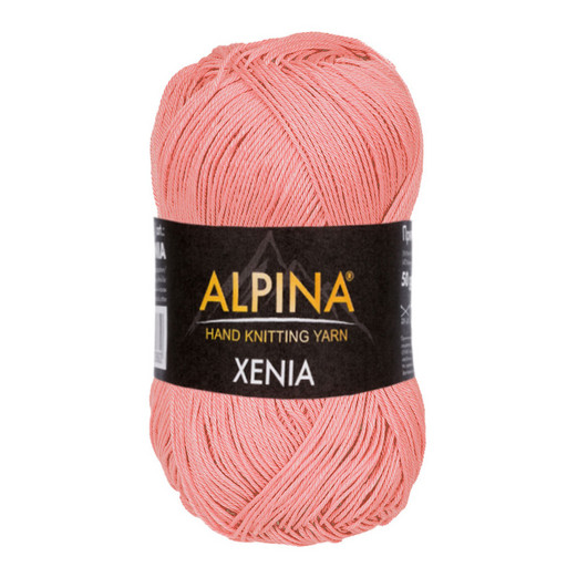 Пряжа ALPINA "XENIA" 2 100% мерсеризованный хлопок 10 шт. х 50 г 240 м ± 10 м