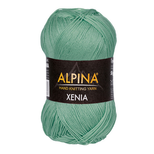 Пряжа ALPINA "XENIA" 100% мерсеризованный хлопок 10 шт. х 50 г 240 м ± 10 м
