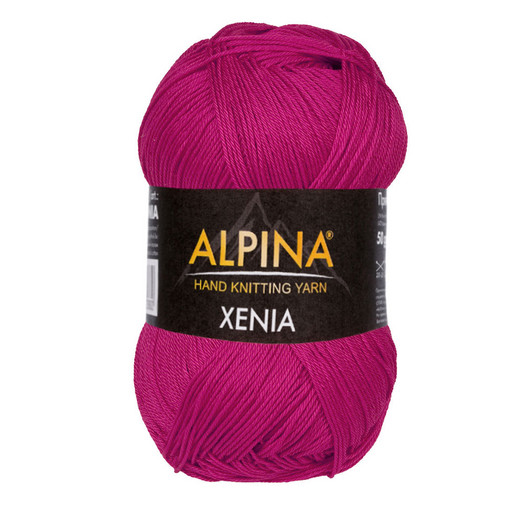 Пряжа ALPINA "XENIA" 2 100% мерсеризованный хлопок 10 шт. х 50 г 240 м ± 10 м