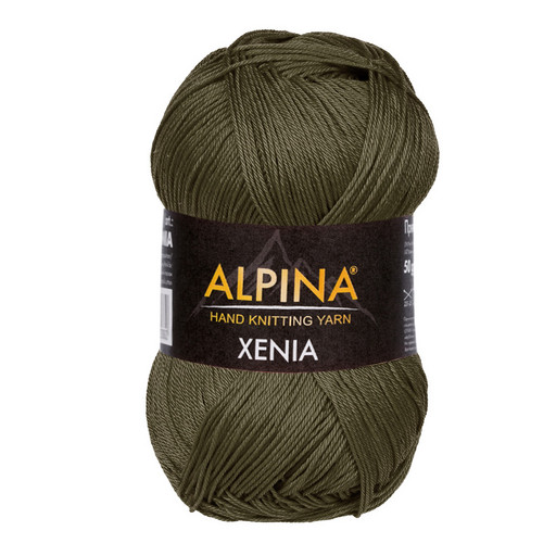 Пряжа ALPINA "XENIA" 100% мерсеризованный хлопок 10 шт. х 50 г 240 м ± 10 м
