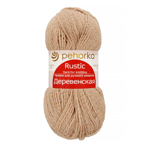 Пряжа Пехорская ПТ "Деревенская" 100% шерсть 10 шт. х 100 г 250 м ± 15 м