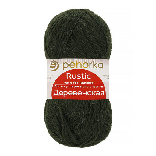 Пряжа Пехорская ПТ "Деревенская" 100% шерсть 10 шт. х 100 г 250 м ± 15 м
