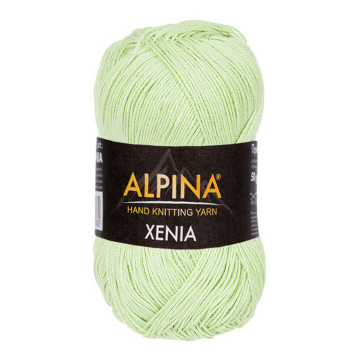 Пряжа ALPINA "XENIA" 2 100% мерсеризованный хлопок 10 шт. х 50 г 240 м ± 10 м
