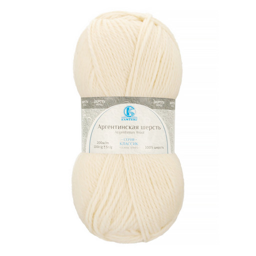 Пряжа Камтекс КТ "Аргентинская шерсть" 100% шерсть 10 шт. х 100 г 200 м