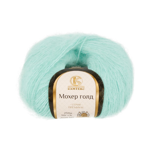Пряжа Камтекс КТ "Мохер Голд" 60% мохер, 20% хлопок, 20% акрил 10 шт. х 50 г 250 м