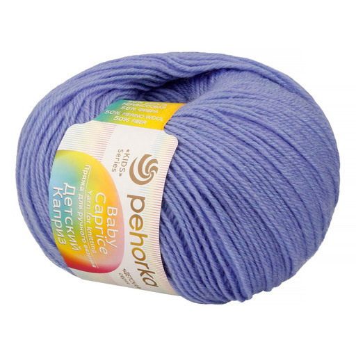 Пряжа Пехорская ПТ "Детский каприз" 50% мериносовая шерсть, 50% микрофибра 10 шт. х 50 г 225 м