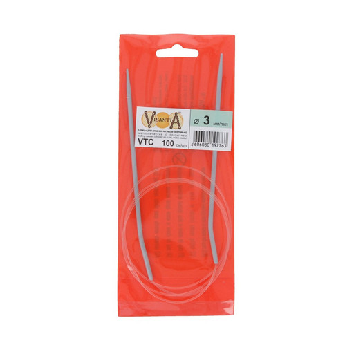 Спицы Visantia круговые VTC алюминий d 3.0 мм 100 см 1 шт со спец.покрытием