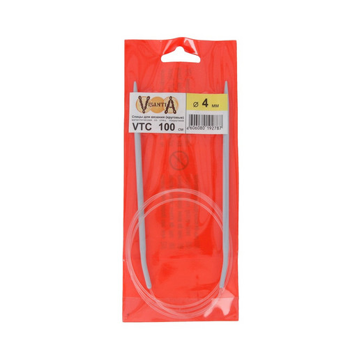 Спицы Visantia круговые VTC алюминий d 4.0 мм 100 см 1 шт со спец.покрытием