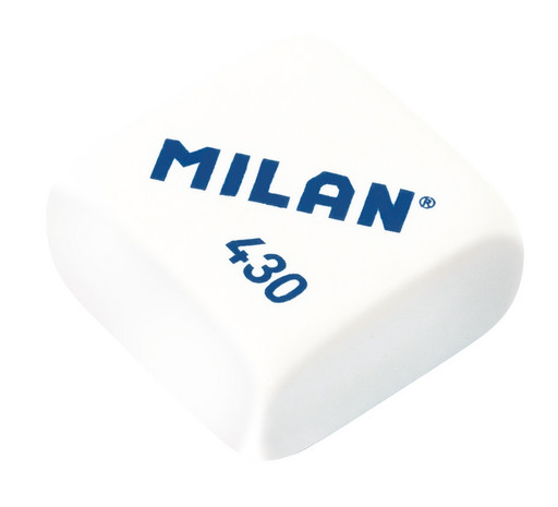 "Milan" Ластик квадратный 430 2.8х2.8х1.3 см 30 шт. ассорти CMM430