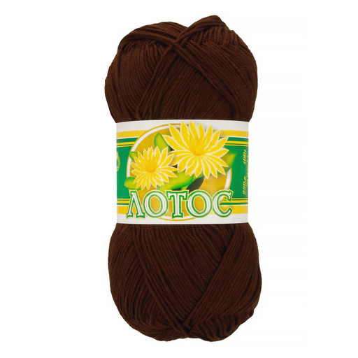 Пряжа СПБ "Лотос" 100% мерсеризованный хлопок 8 шт. х 100 г 250 м