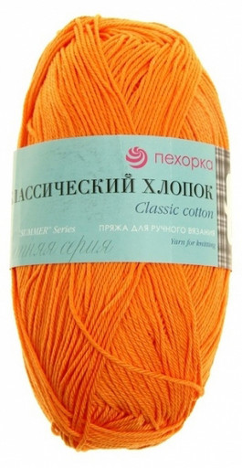 Пряжа Пехорская ПТ "Классический хлопок" 100% мерсеризованный хлопок 5 шт. х 100 г 250 м