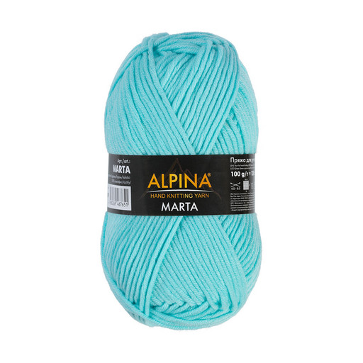 Пряжа ALPINA "MARTA" 100% тактифил 5 шт. х 100 г 120 м ± 6 м