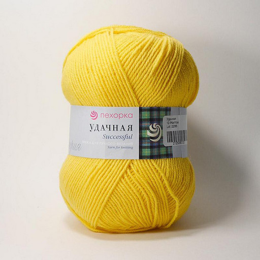 Пряжа Пехорская ПТ "Удачная" 50% шерсть, 50% акрил 5 шт. х 100 г 250 м ± 29 м