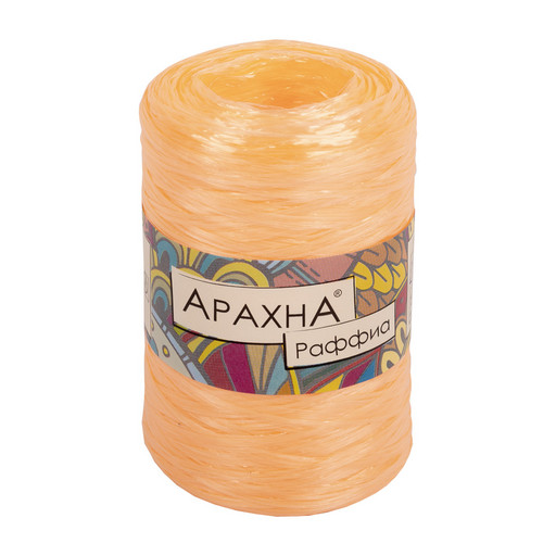 Пряжа ARACHNA "Raffia" 100% полипропилен 5 шт. х 50 г ± 10 г 200 м ± 12 м