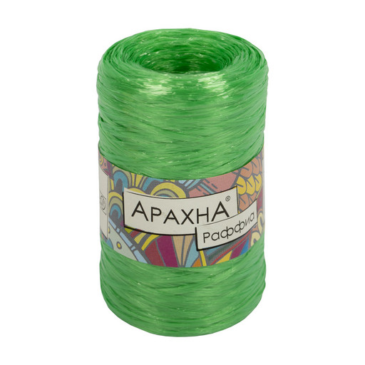 Пряжа ARACHNA "Raffia" 100% полипропилен 5 шт. х 50 г ± 10 г 200 м ± 12 м