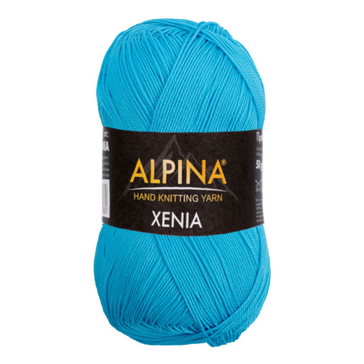 Пряжа ALPINA "XENIA" 2 100% мерсеризованный хлопок 10 шт. х 50 г 240 м ± 10 м