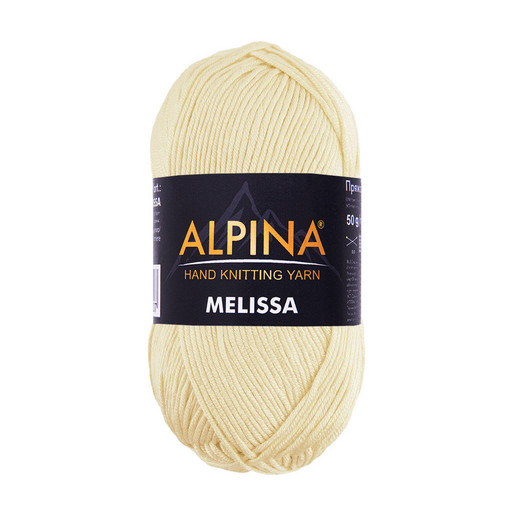 Пряжа ALPINA "MELISSA" 95% вискоза, 5% кашемир 10 шт. х 50 г 125 м ± 6 м