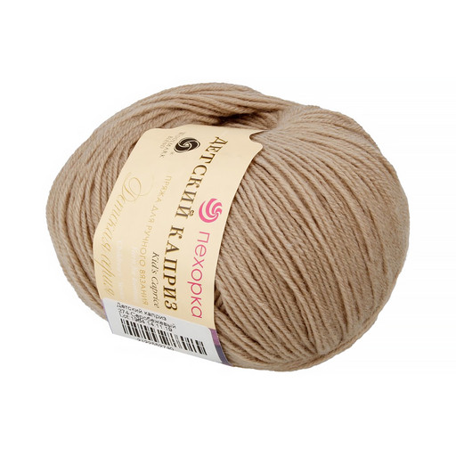 Пряжа Пехорская ПТ "Детский каприз" 50% мериносовая шерсть, 50% микрофибра 10 шт. х 50 г 225 м