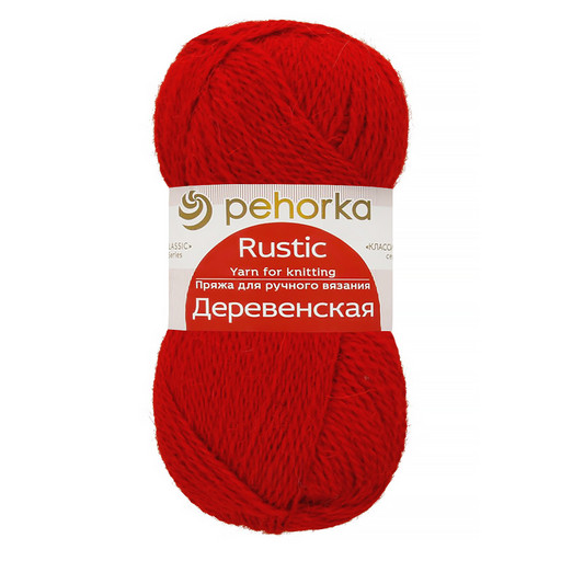 Пряжа Пехорская ПТ "Деревенская" 100% шерсть 10 шт. х 100 г 250 м ± 15 м